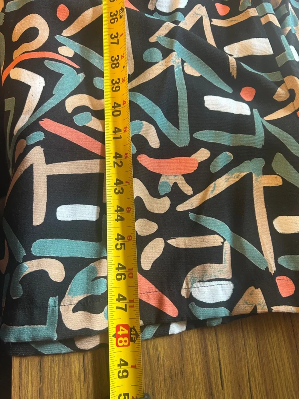The Odells‎ NWOT Abstract Print Wide Leg Jumpsuit XS Boho Festival
